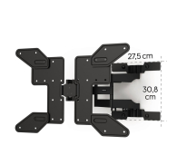 Hama Uchwyt do TV OLED PŁASKI VESA 600x400 FULmotion 90" - 1516975 - zdjęcie 4